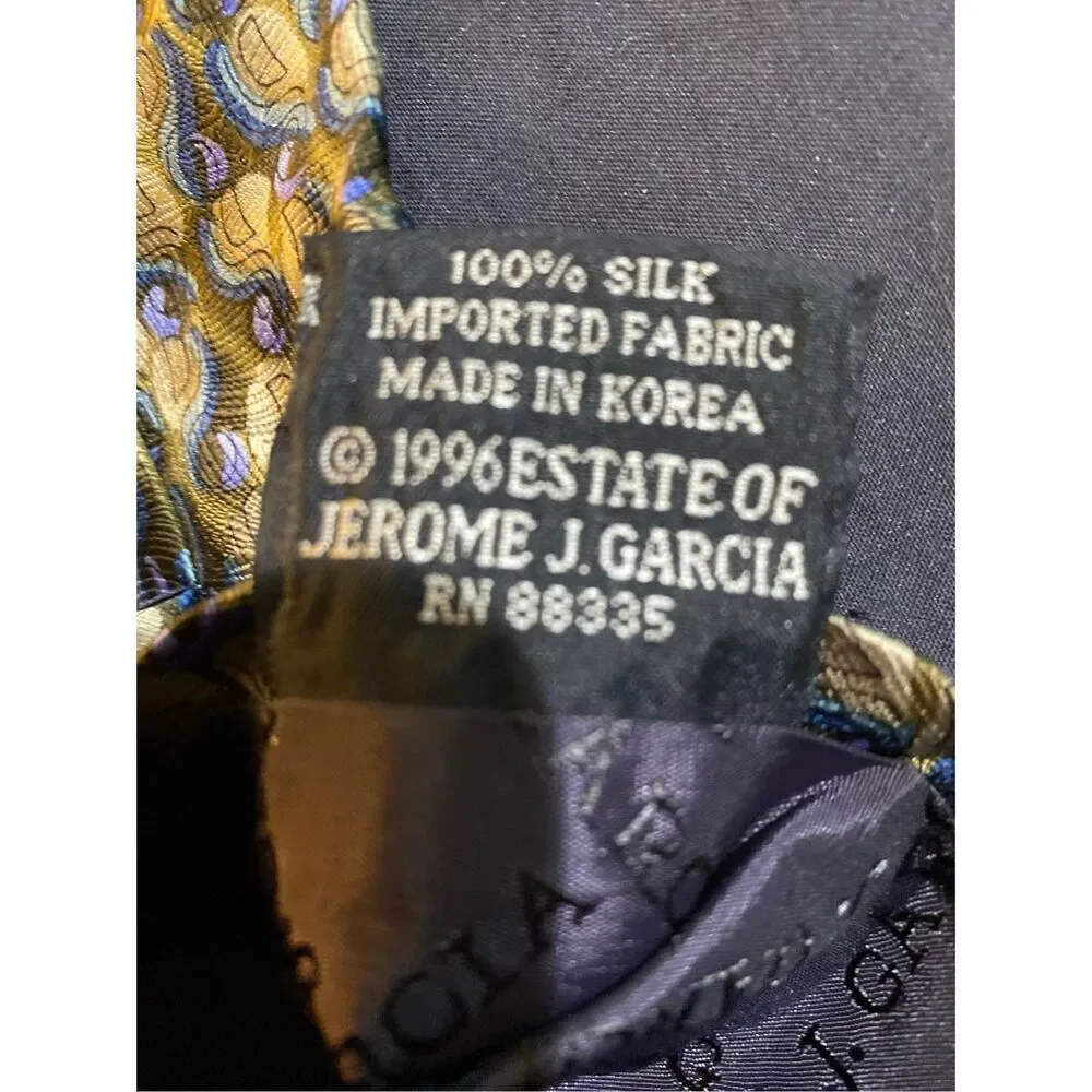 J.Garcia men’s vintage ibid collection, 100% silk tie, 58